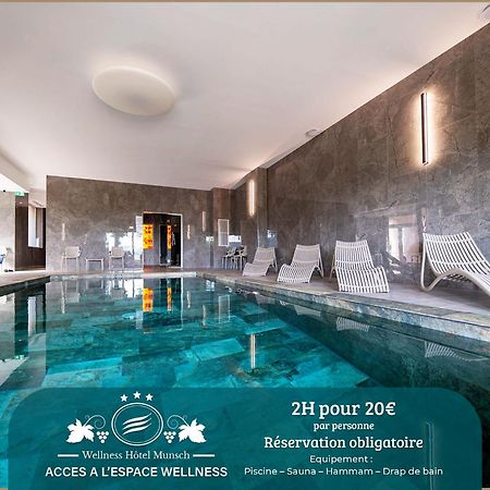 Hotel Munsch Restaurant & Wellness, Colmar Nord - Haut-Koenigsbourg 圣伊波利特 外观 照片